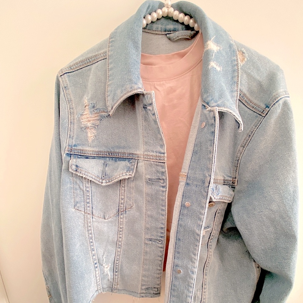 Hollister jean jacket